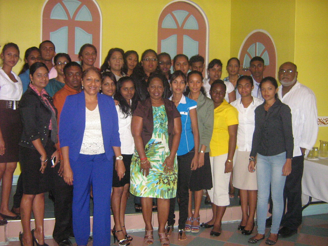 Trainees from Ogle International Airport