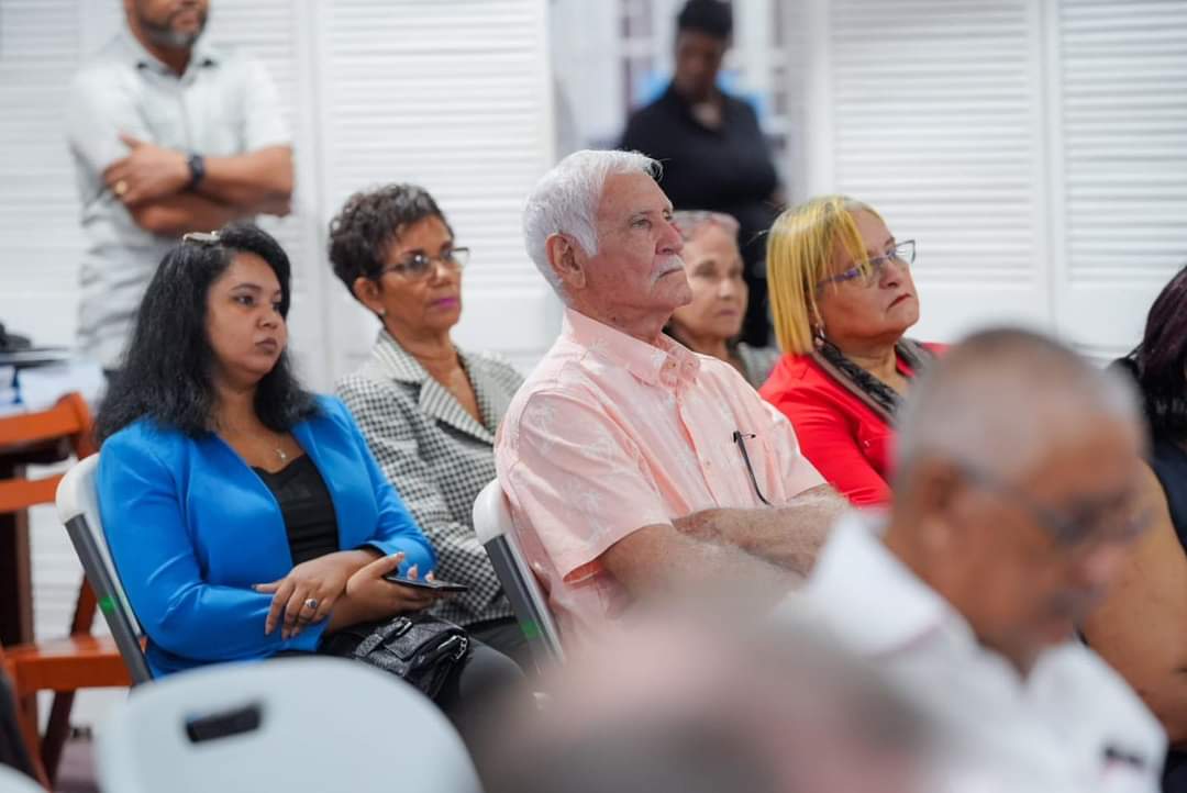 Guests at the launch of Caribbean Perspectives