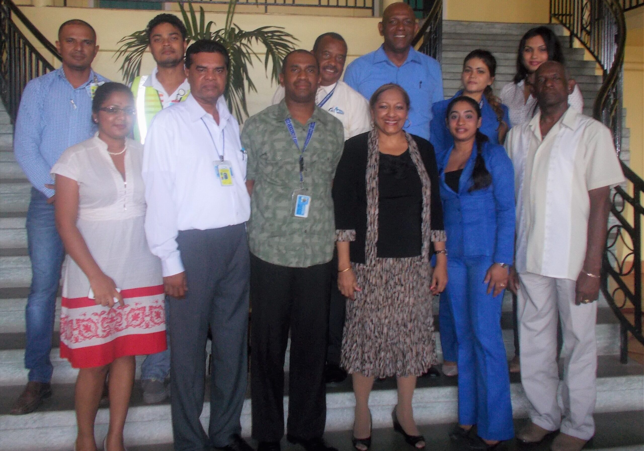 Training at Grand Coastal in Guyana Training at Grand Coastal in Guyana